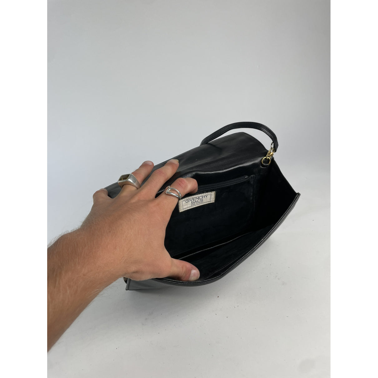 Givenchy 4G Black Leather Handbag image 2