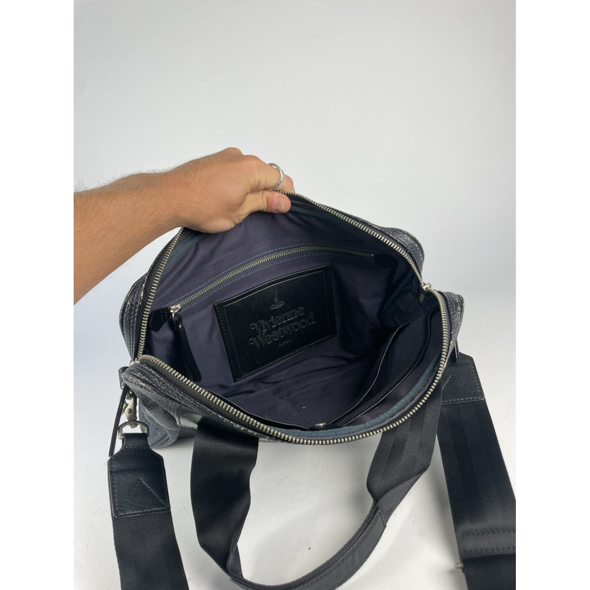 Vivienne Westwood Black Leather Bag image 2