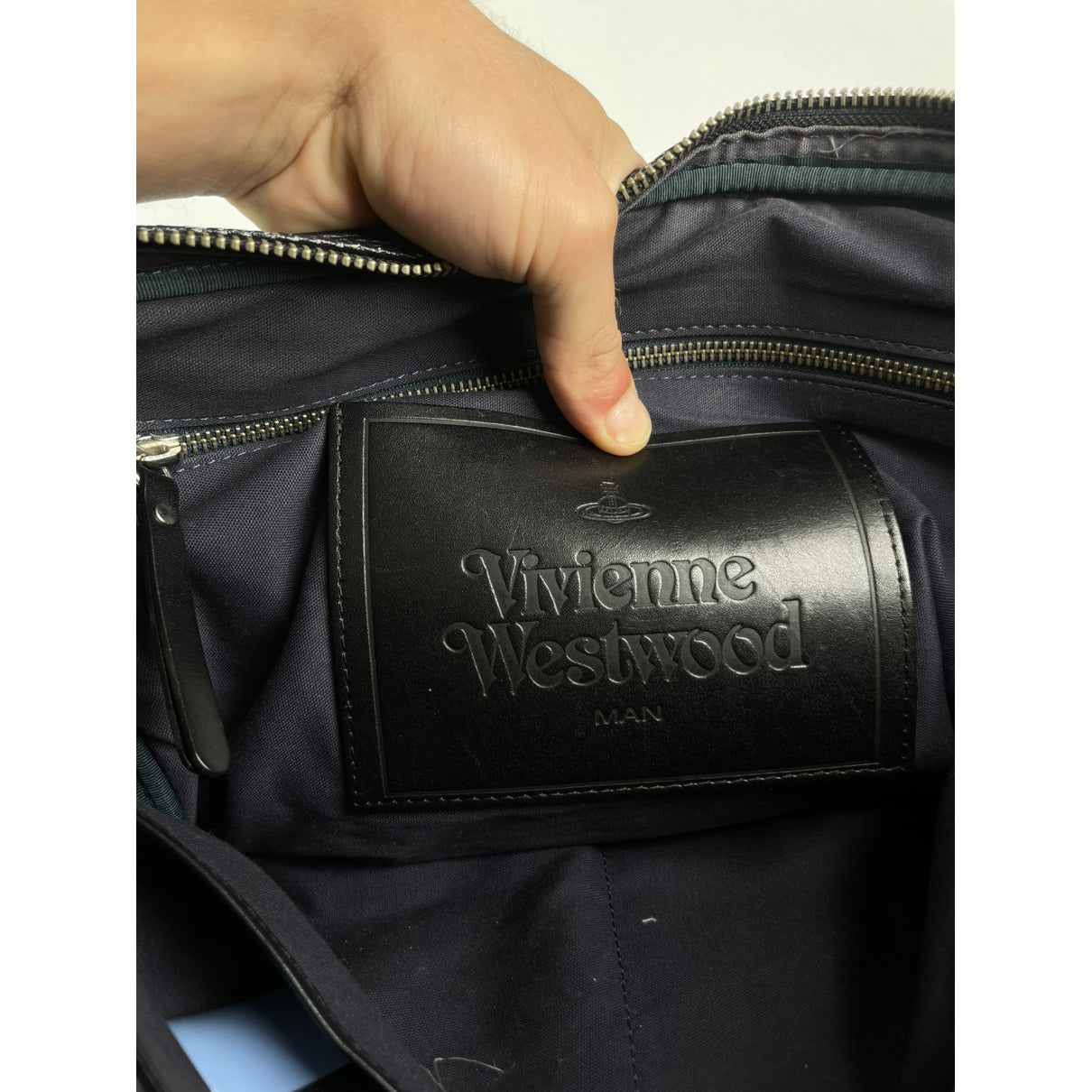 Vivienne Westwood Black Leather Bag image 3