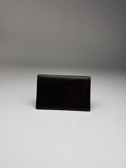 Vintage Givenchy Leather Card Holder Brown