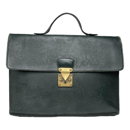 Louis Vuitton Kourad Green Leather Bag image 1