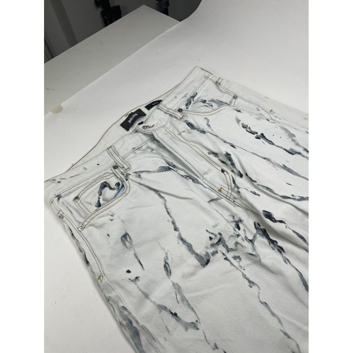 Just Cavalli White Cotton Jean image 3