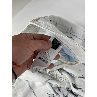 Just Cavalli White Cotton Jean image 4