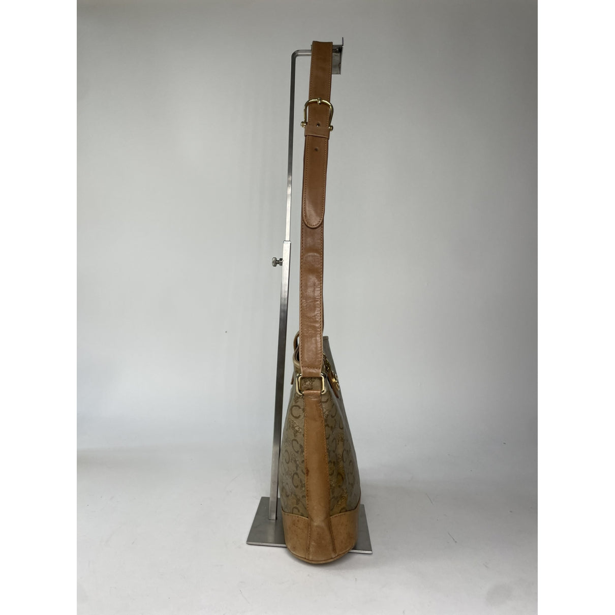 Celine SAC SEAU Brown Leather Handbag image 4