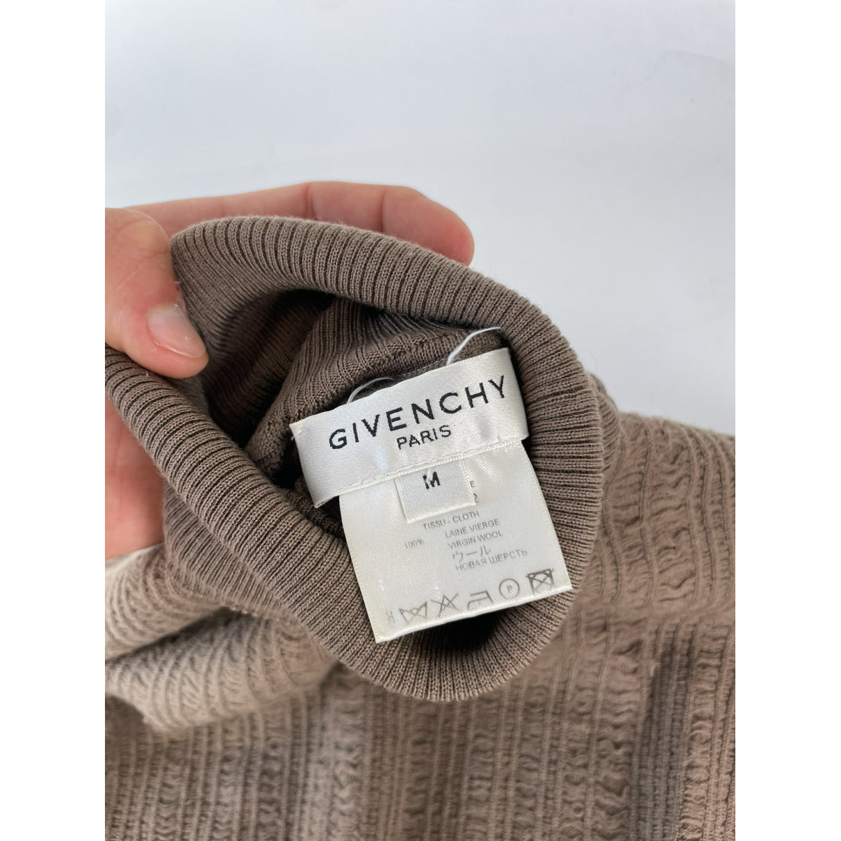 Givenchy Brown Wool Knitwear image 4