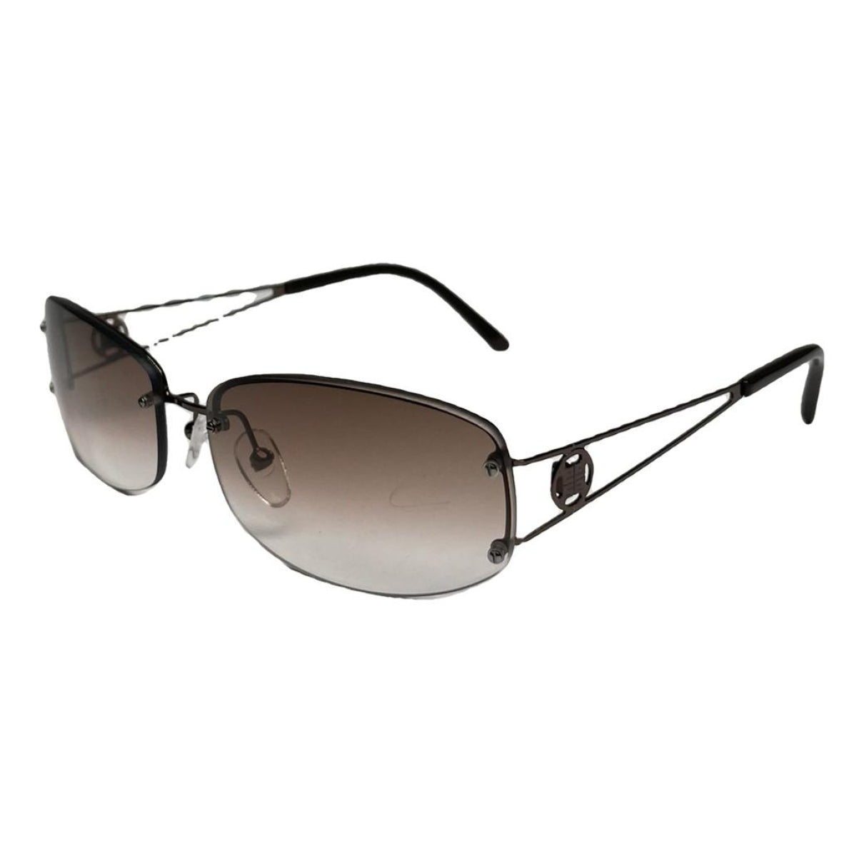 Givenchy Black Metal Sunglasses image 1