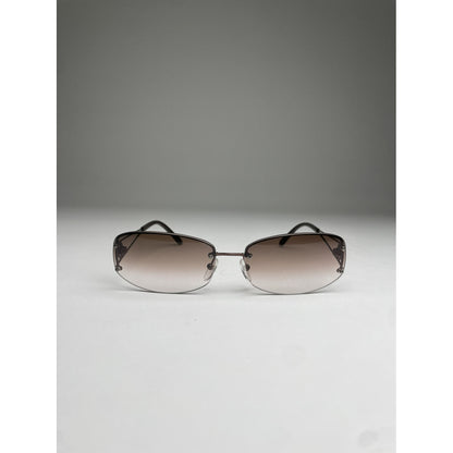 Givenchy Black Metal Sunglasses image 5