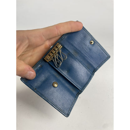 Louis Vuitton Lockme Blue Leather Purse image 4