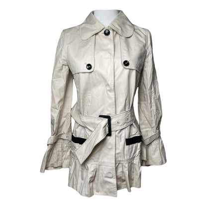 D&G Beige Cotton Trench Coat image 1