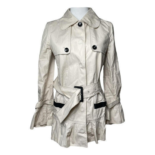 D&G Beige Cotton Trench Coat image 1