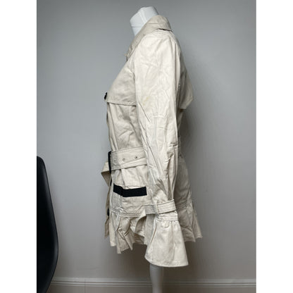 D&G Beige Cotton Trench Coat image 3