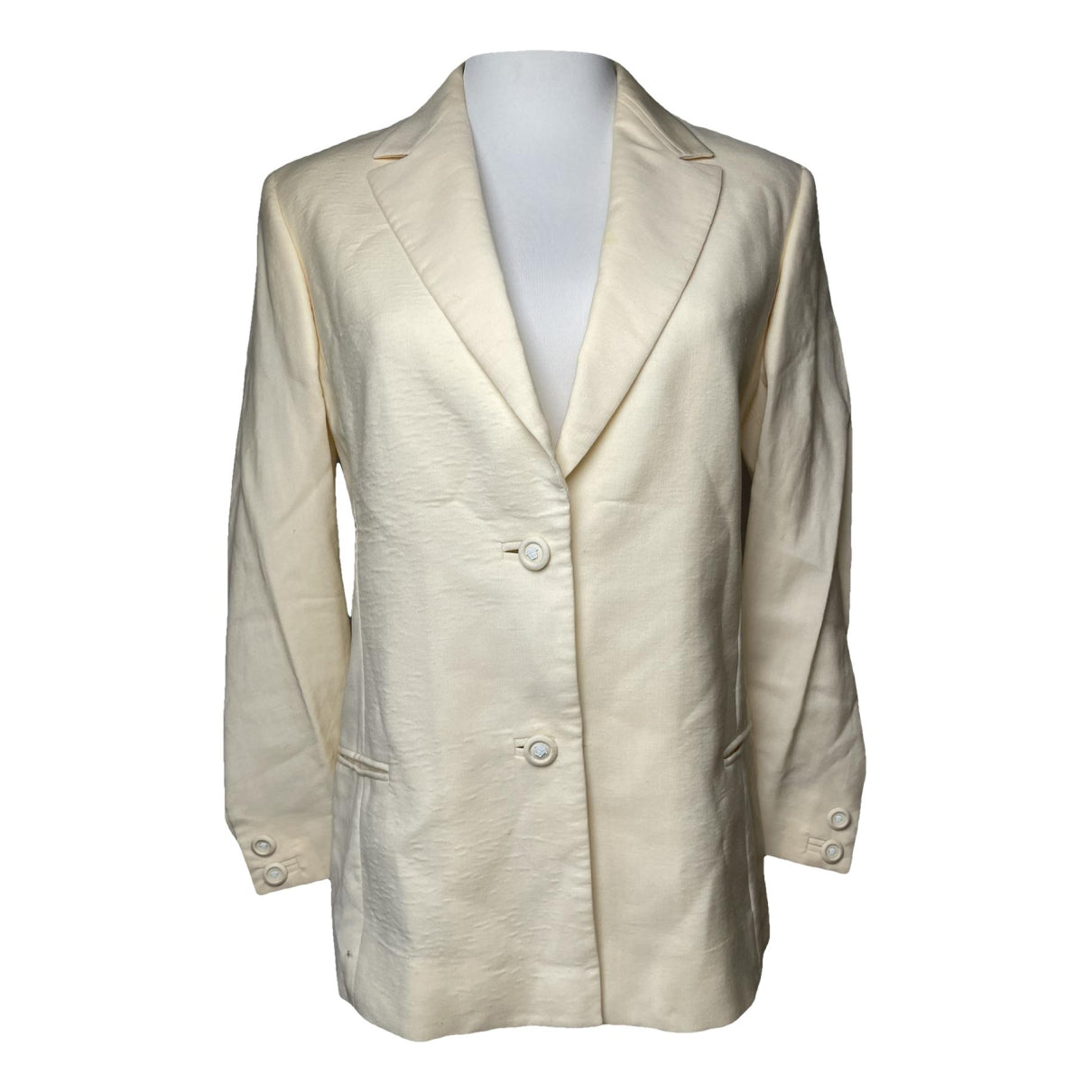 Gianni Versace Beige Wool Jacket image 1