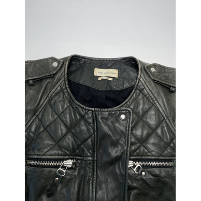 Isabel Marant Etoile Black Leather Jacket image 5