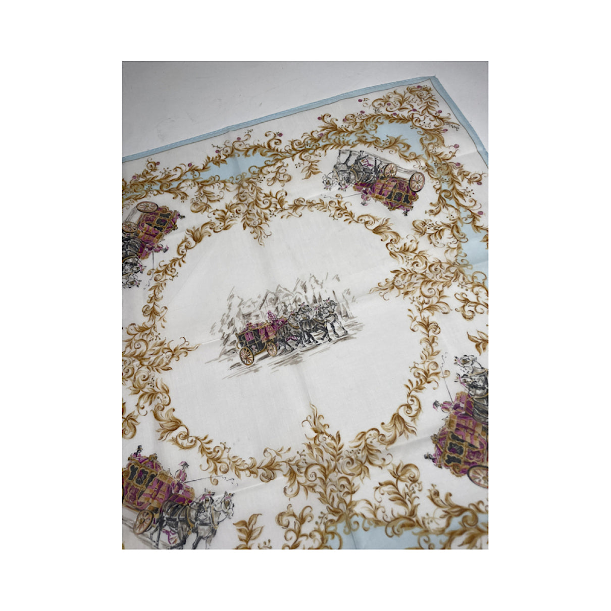 Celine Multicolour Cotton Silk Handkerchief image 5