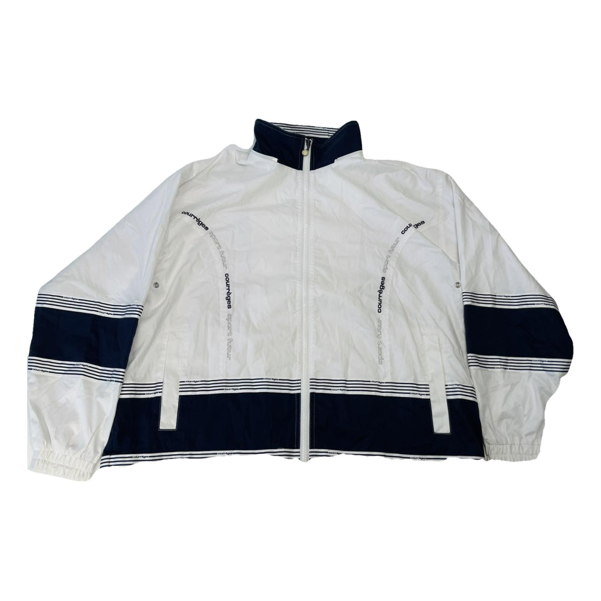 Courrèges White Polyester Jacket image 1