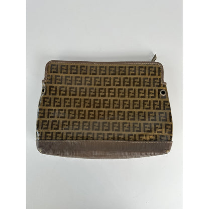 Fendi Baguette Brown Patent Leather Handbag image 3