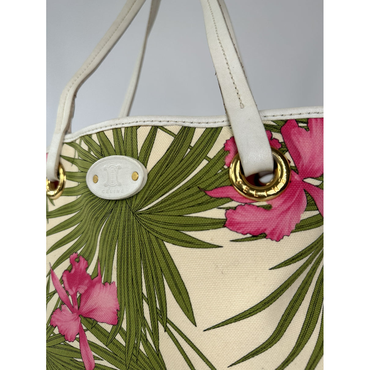 Celine Couffin Multicolour Cotton Handbag image 4