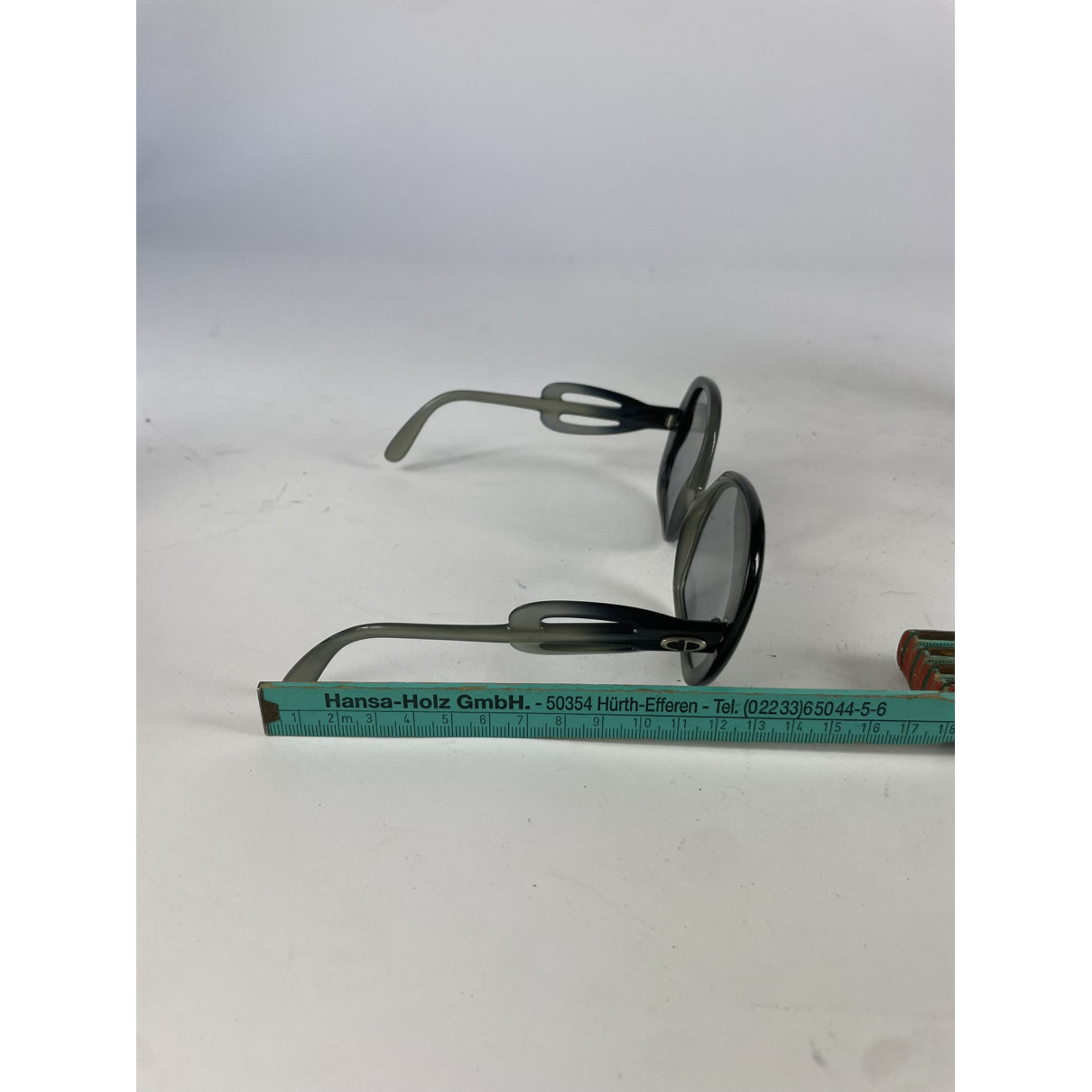 Dior Black Plastic Sunglasses image 5