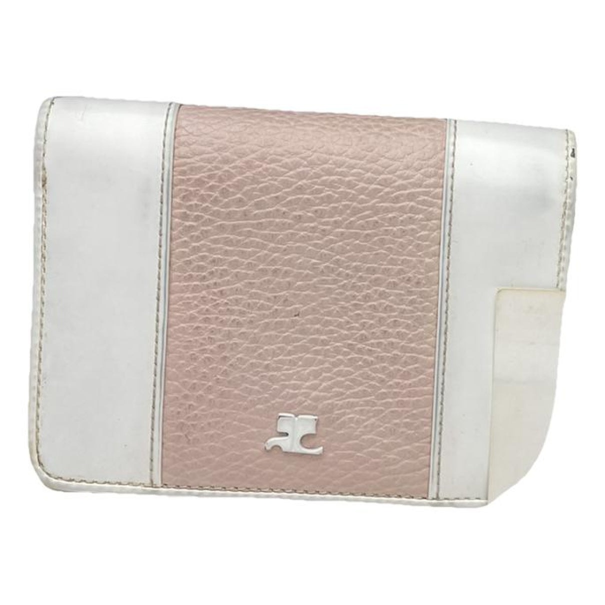 Courrèges Pink Leather Wallet image 1
