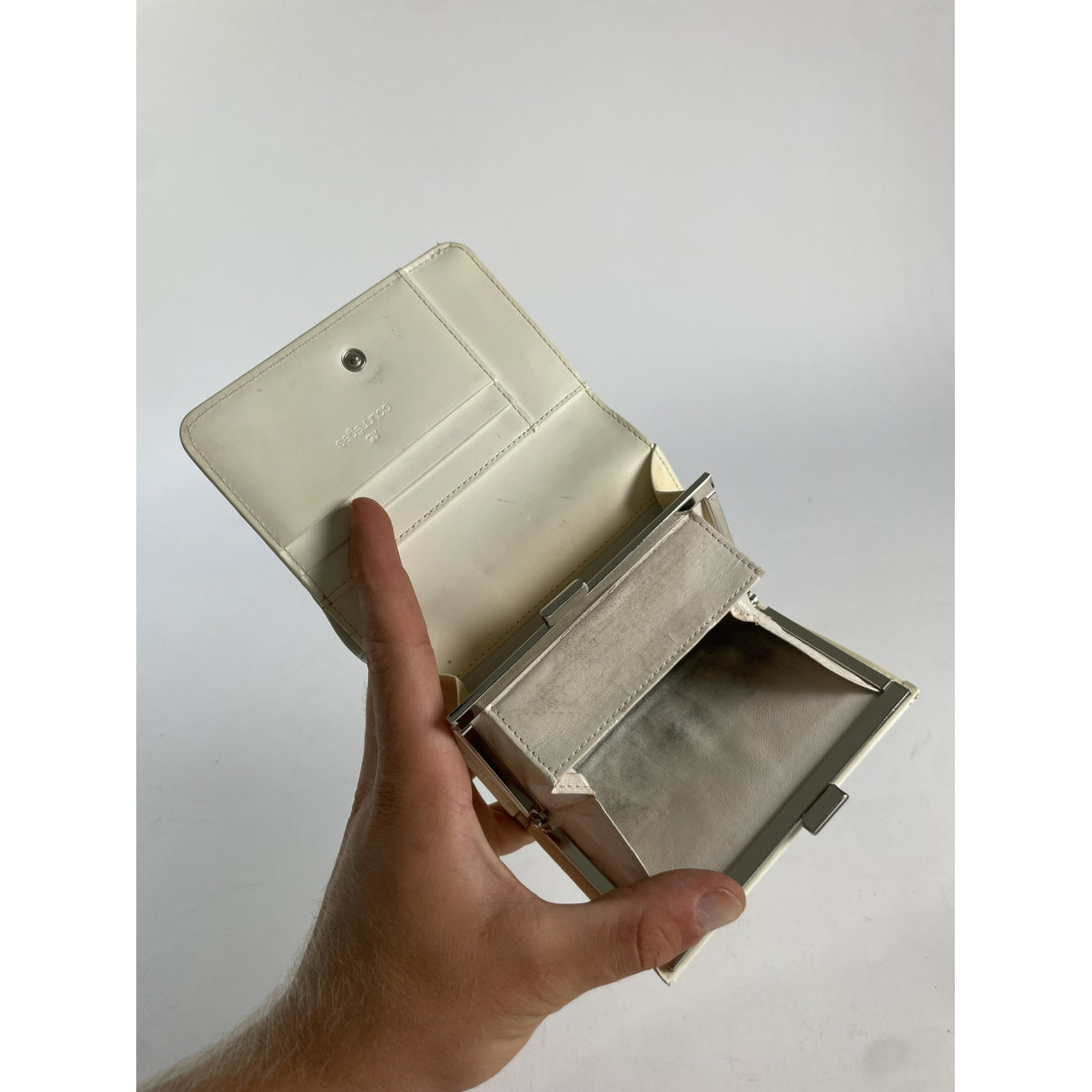 Courrèges Pink Leather Wallet image 4