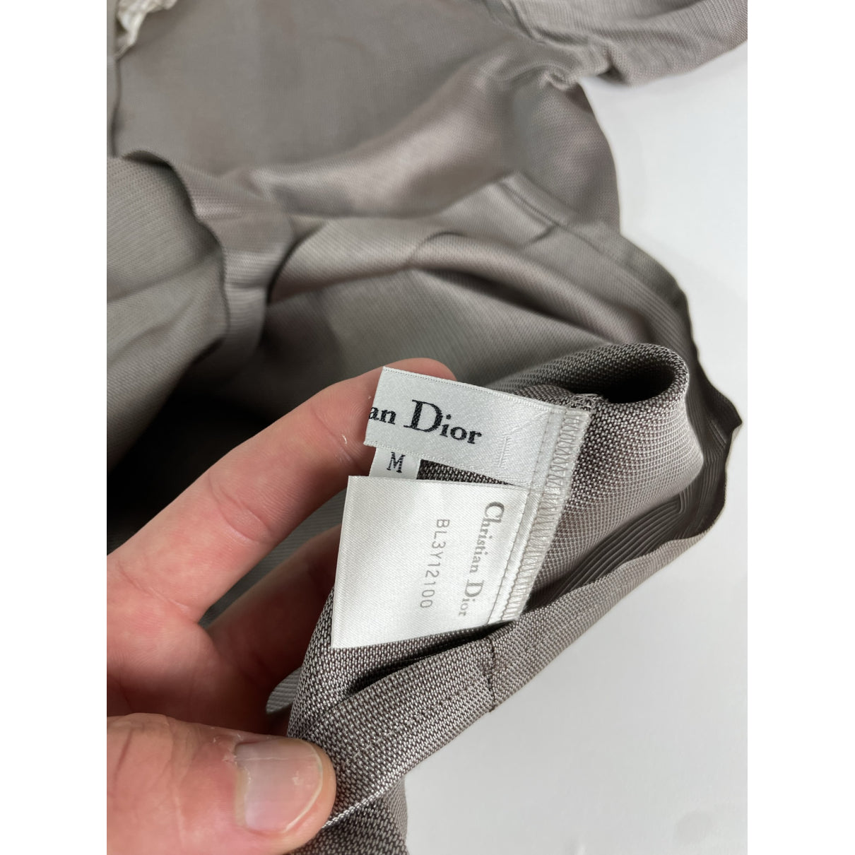 Dior J'Adior8 Anthracite Silk Top image 4