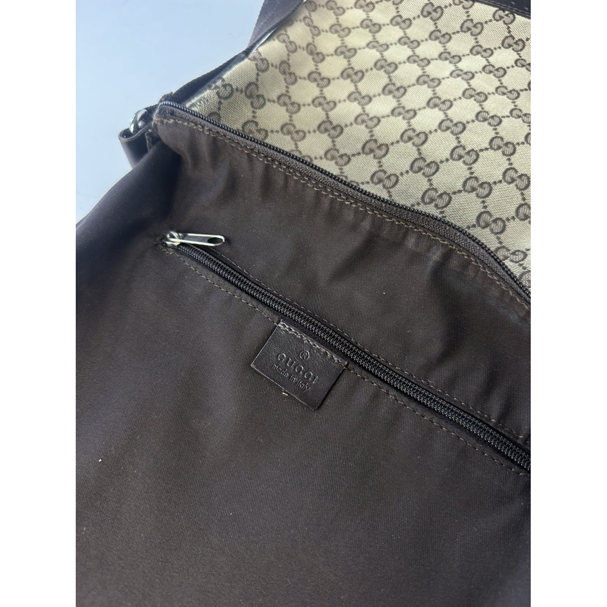 Gucci Jackie Vintage  Beige Cotton Handbag image 3