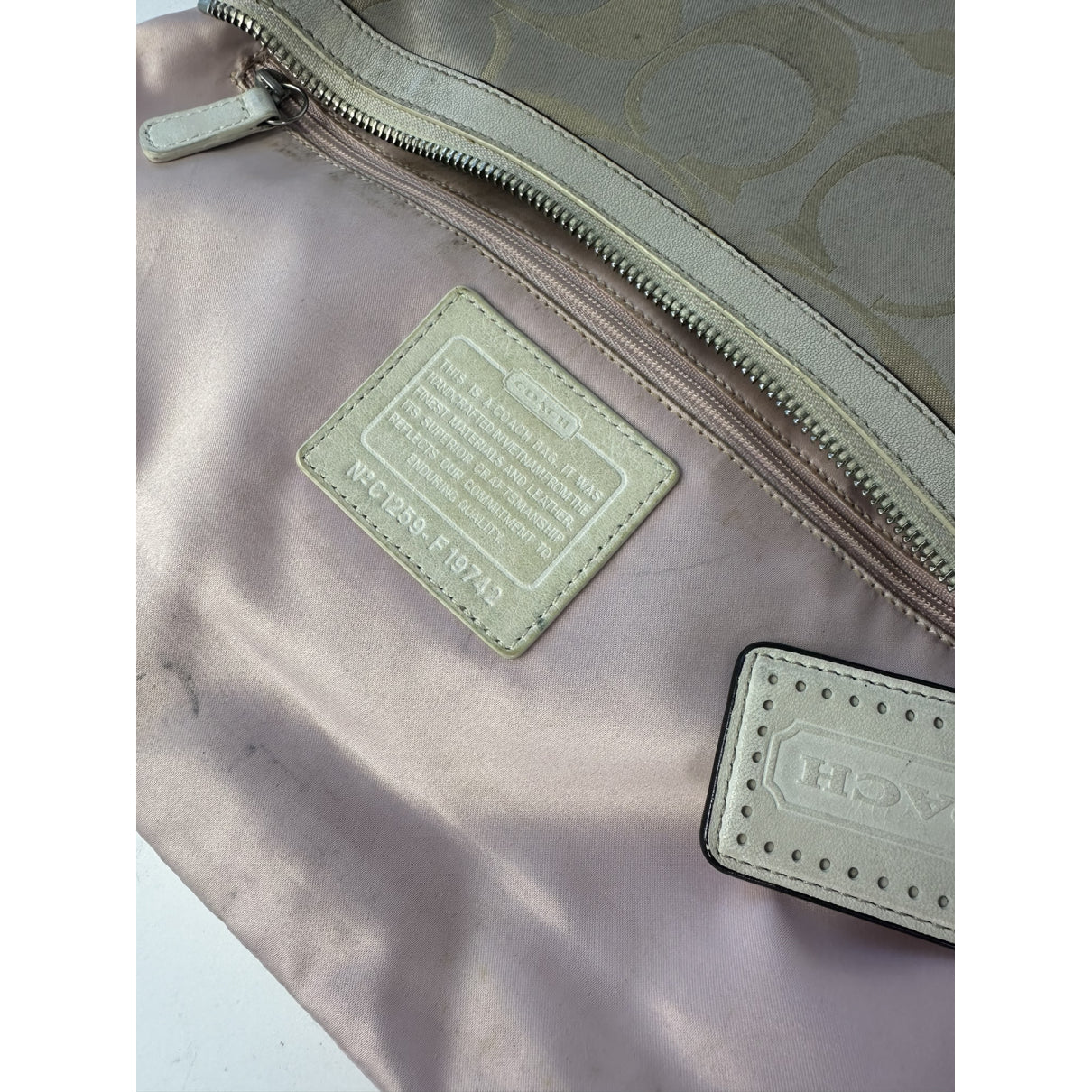 Coach Signature Sufflette Handbag image 3