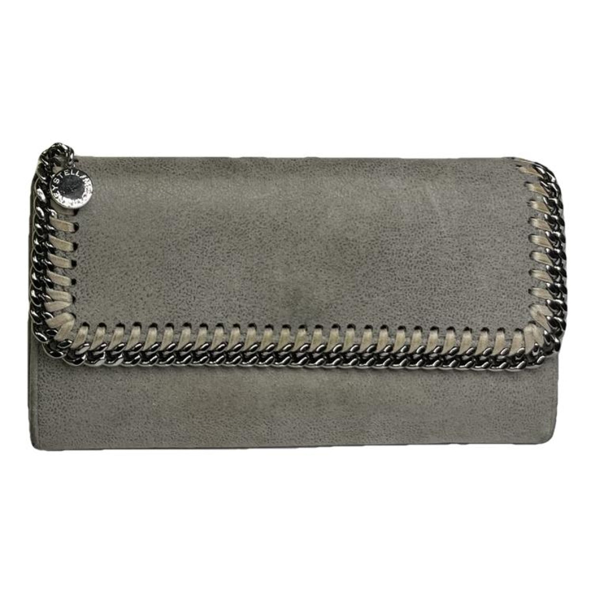 Stella McCartney Grey Leather Wallet image 1