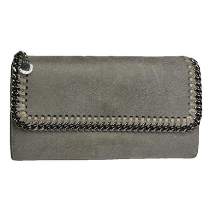 Stella McCartney Grey Leather Wallet image 1