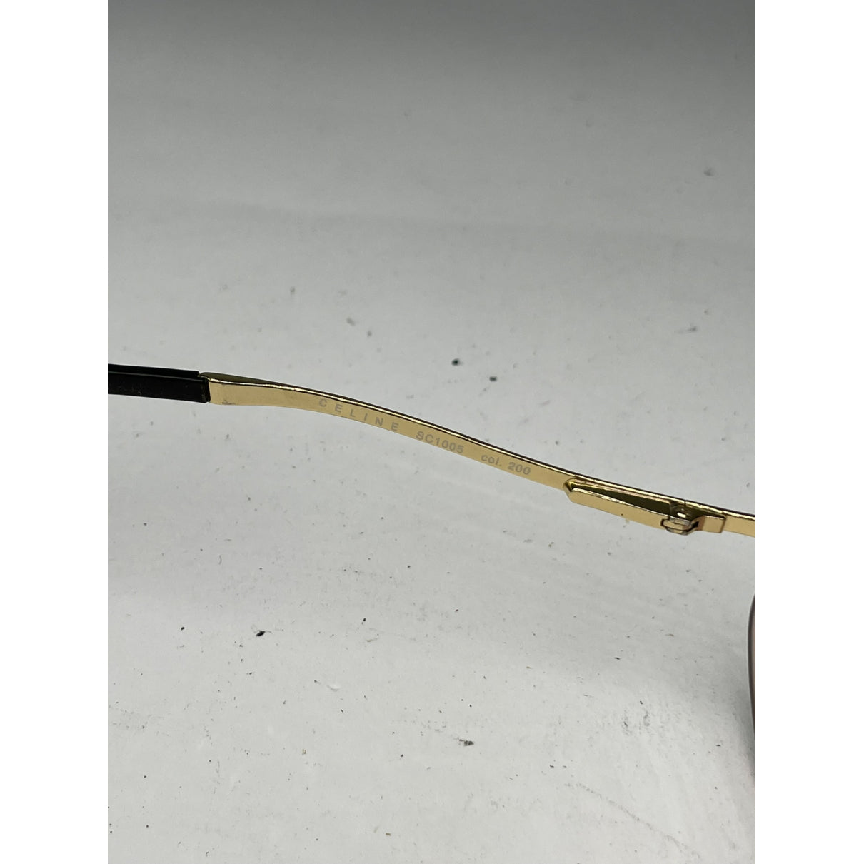 Celine Pink Metal Sunglasses image 2