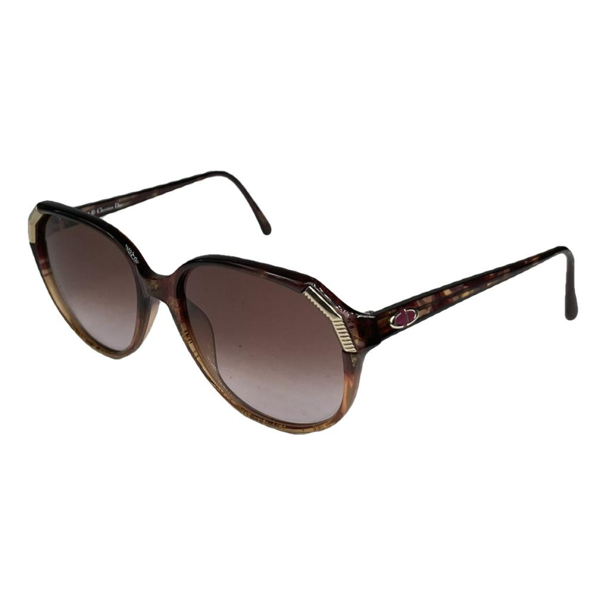 Dior Red Plastic Sunglasses image 1