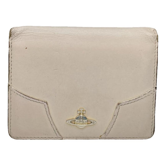 Vivienne Westwood Beige Leather Purse image 1
