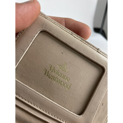 Vivienne Westwood Beige Leather Purse image 4