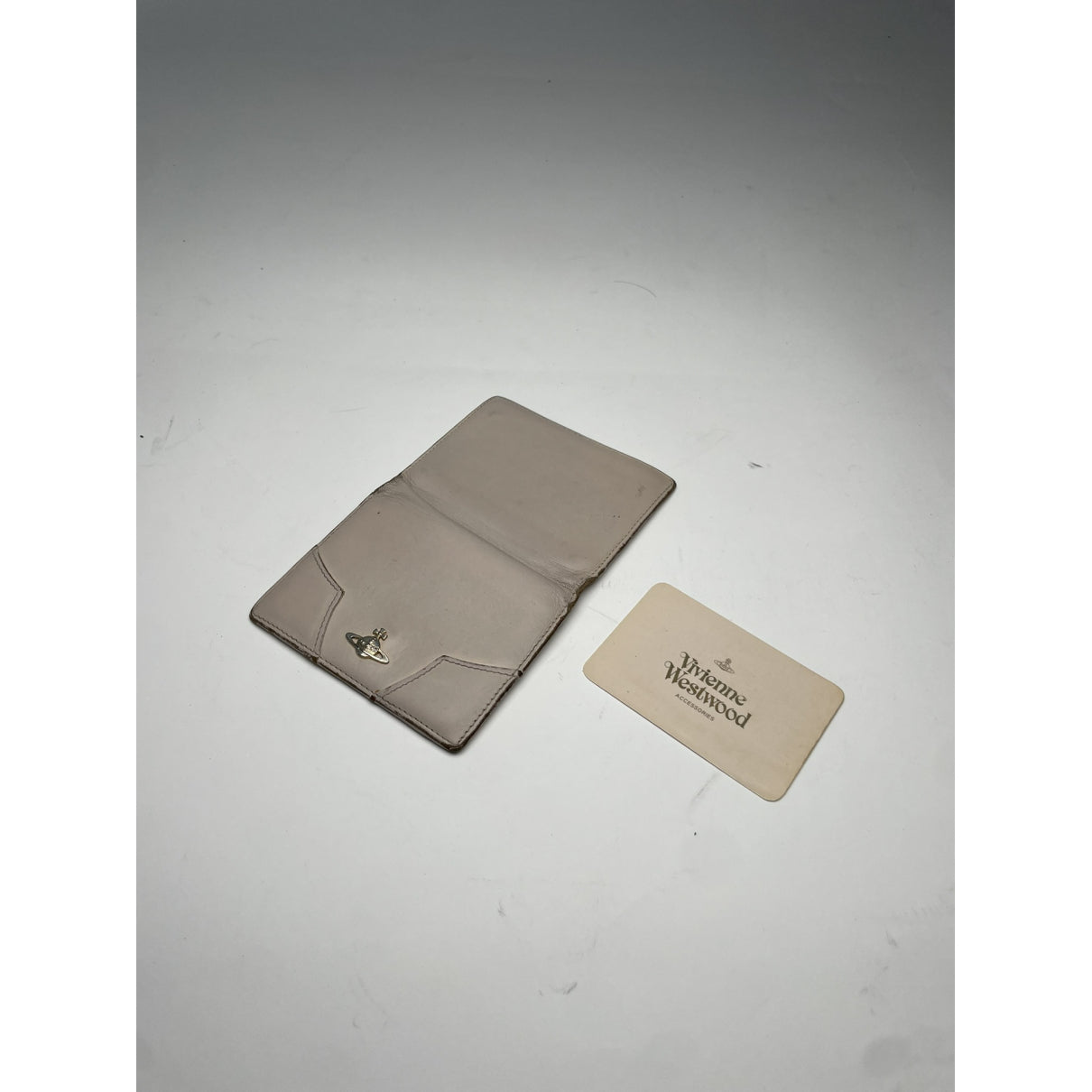 Vivienne Westwood Beige Leather Purse image 5