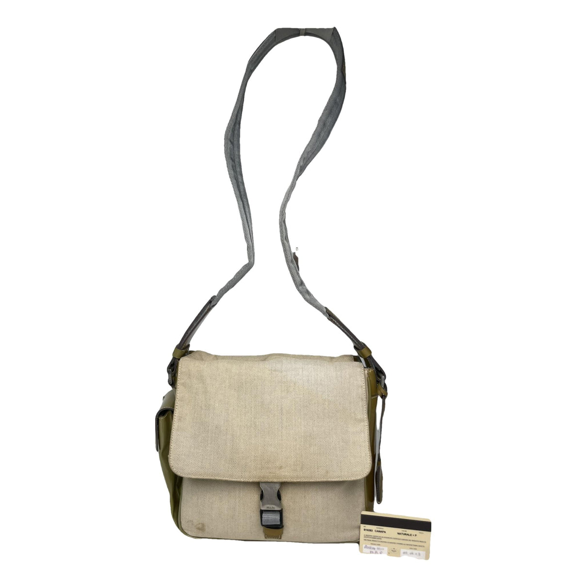 Prada Beige Cotton Handbag image 1