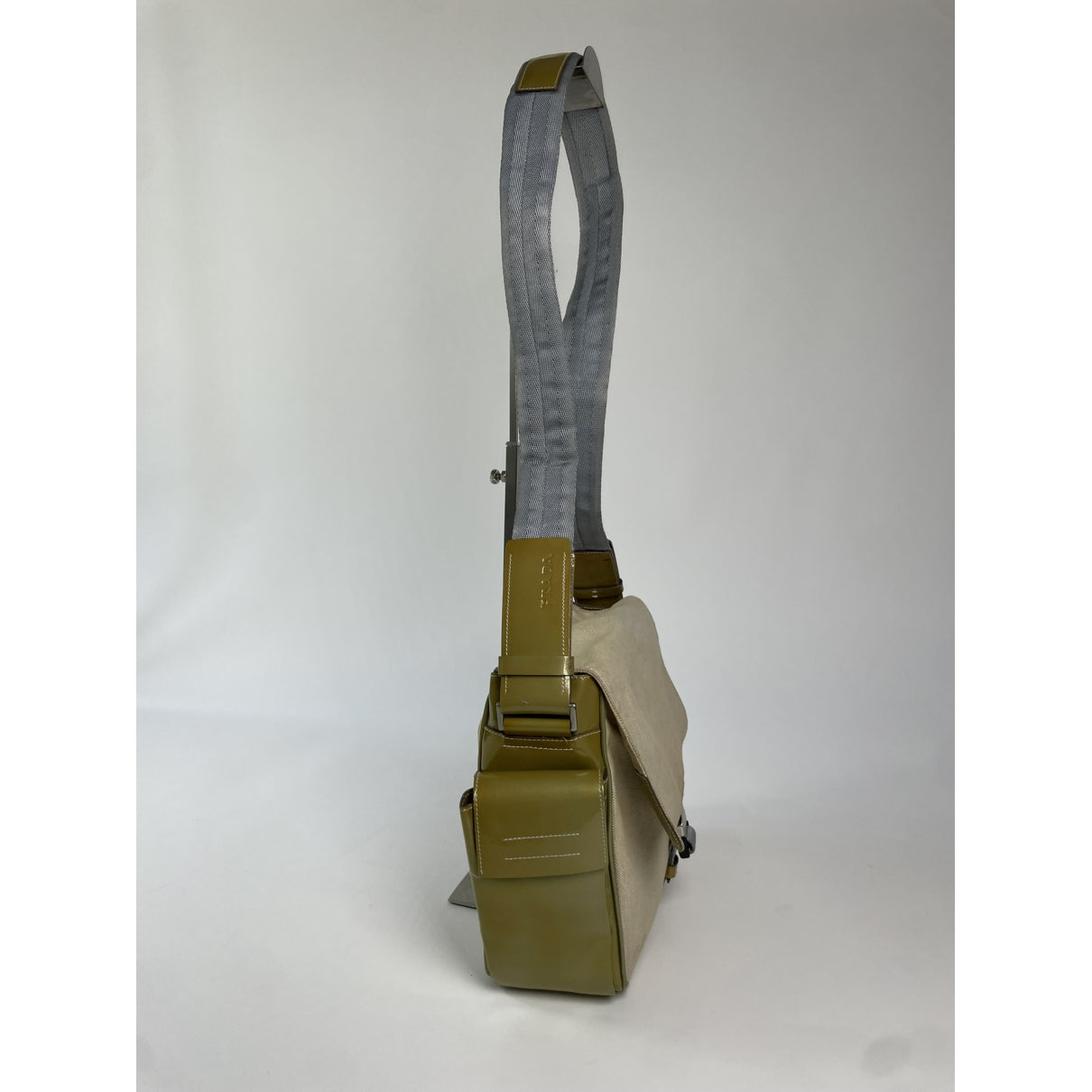 Prada Beige Cotton Handbag image 4