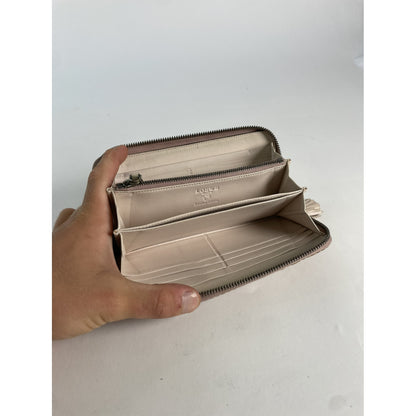 Loewe Puzzle Pink Leather Wallet image 2