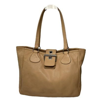 Prada Bibliothèque Brown Leather Handbag image 1