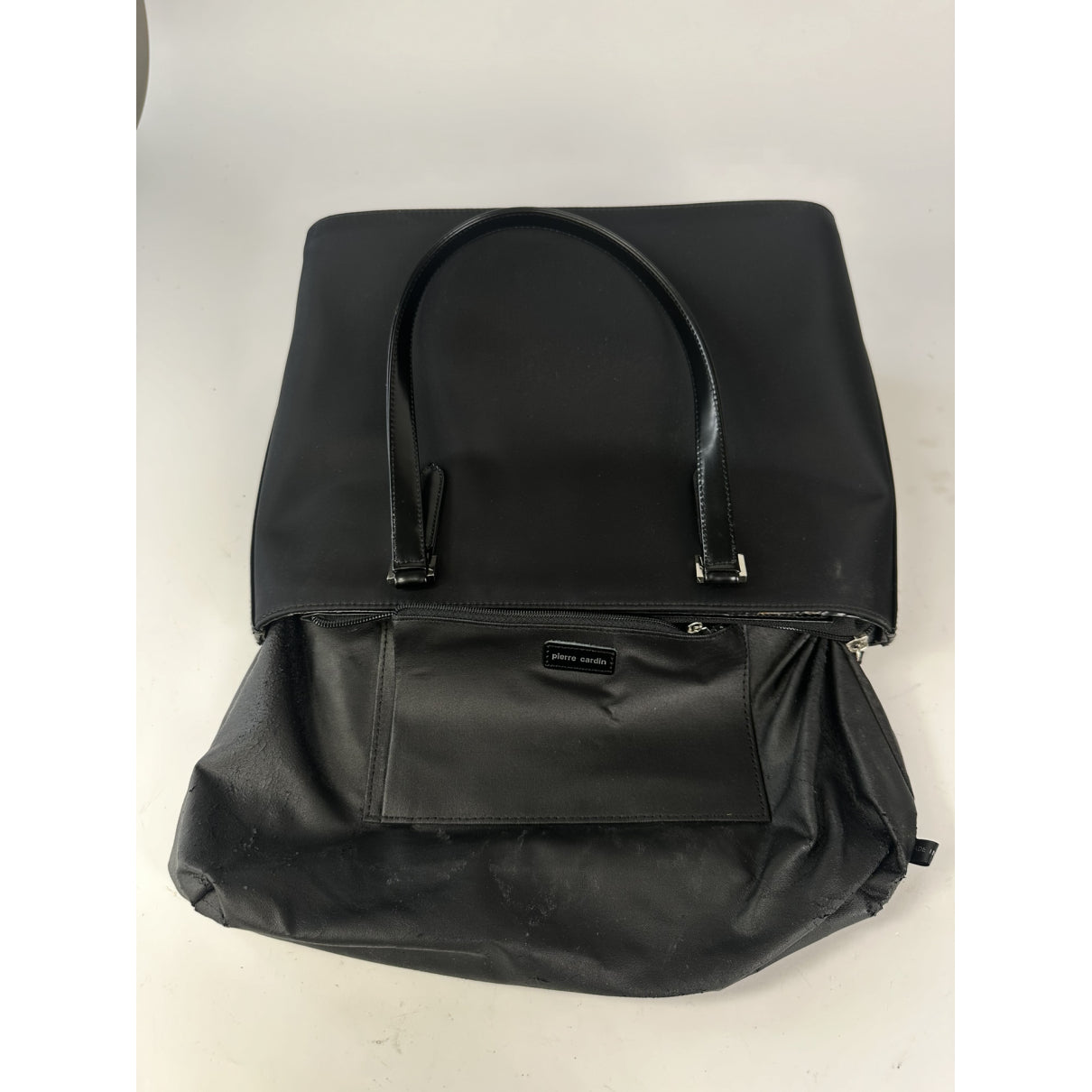 Pierre Cardin Black Leather Handbag image 2