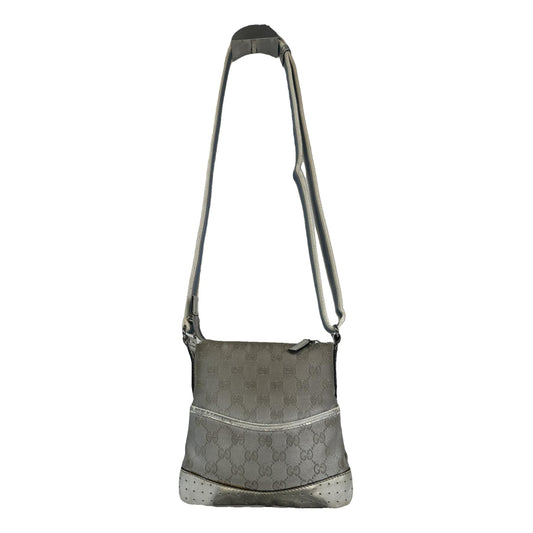 Gucci Jackie Vintage  Silver Leather Handbag image 1