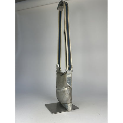 Gucci Jackie Vintage  Silver Leather Handbag image 5