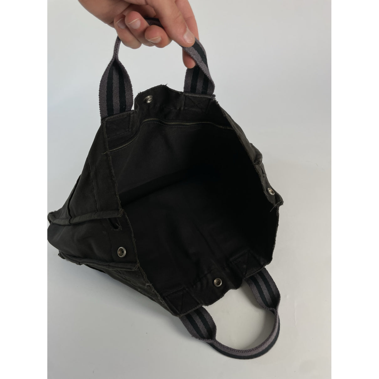 Hermès Black Cotton Handbag image 2