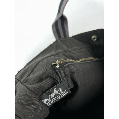 Hermès Black Cotton Handbag image 4