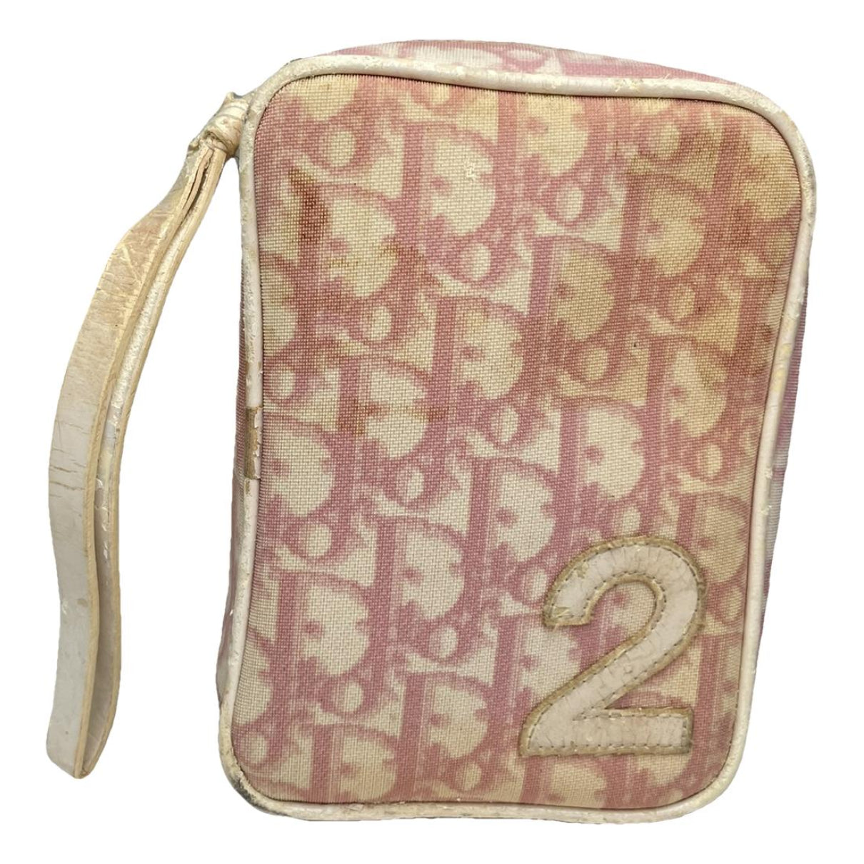 Dior Saddle Pink Leather Handbag image 1