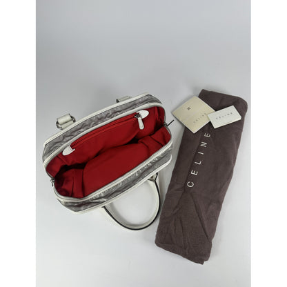 Celine Silver Leather Handbag image 2