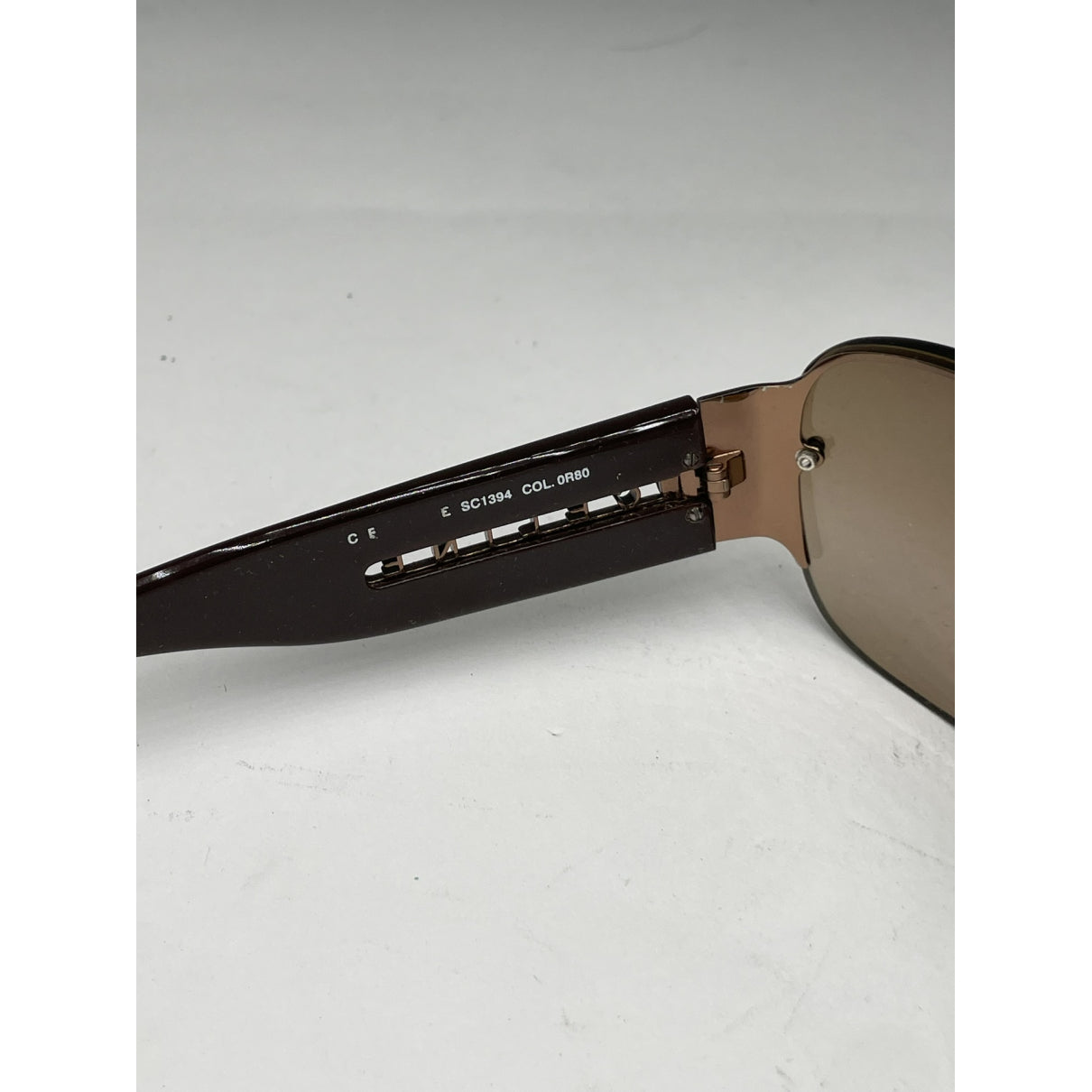 Celine Brown Plastic Sunglasses image 1
