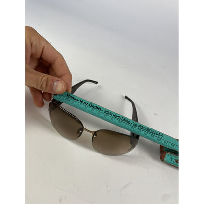 Celine Brown Plastic Sunglasses image 3