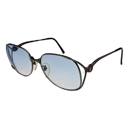 Yves Saint Laurent Blue Metal Sunglasses image 1