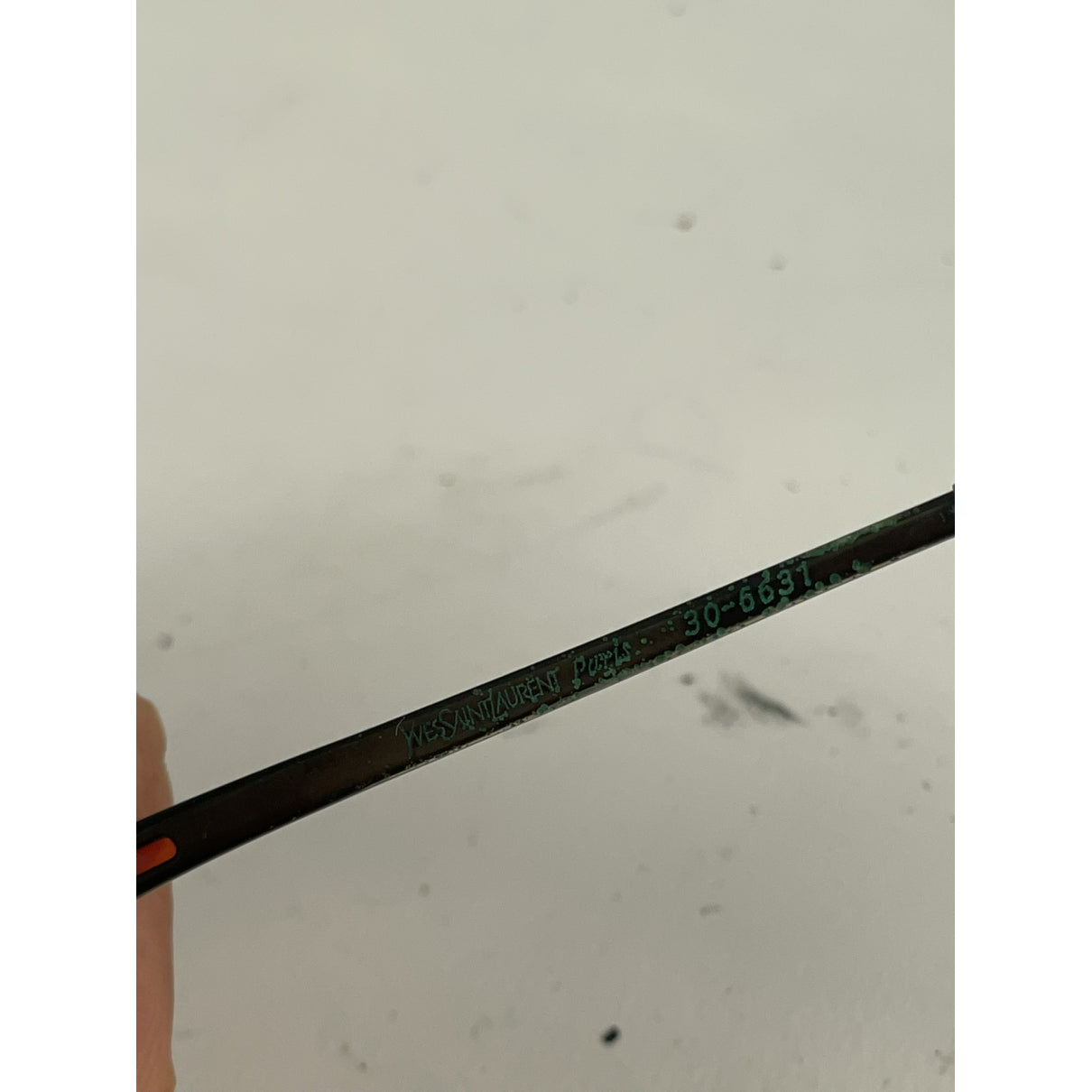 Yves Saint Laurent Blue Metal Sunglasses image 4