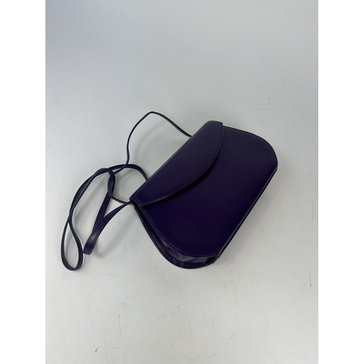 Givenchy Bow Cut Purple Leather Handbag image 5